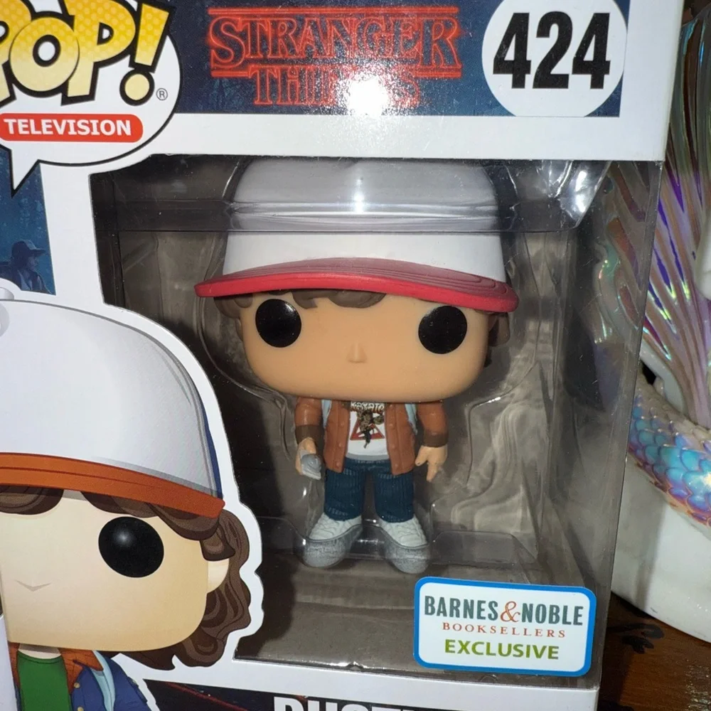 Funko POP Netflix Stranger Things Lot! Upside Down Eleven & Barb, Eggos, Dustin
